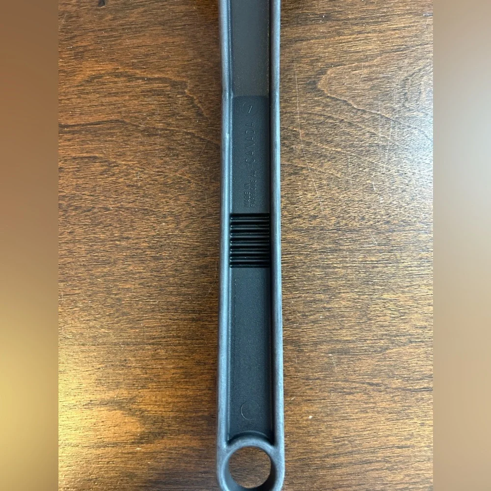 T-Fal Spatula with Holes, Black Nylon, 13 Inches Long- Made in Canada Read Info